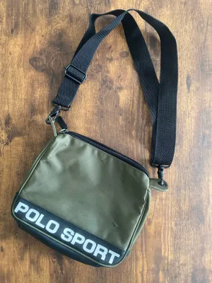 Polo by Ralph Lauren Olive & Black Polo Sport Crossbody Messenger thumbnail 2