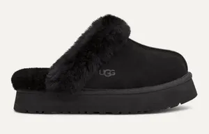 UGG Platform Slippers Black thumbnail 1