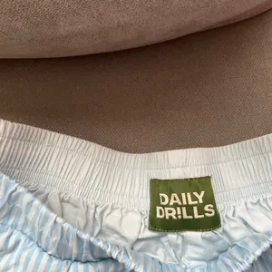 Daily Drills Poplin Double Waistband Resort Short Blue Stripe XS/S thumbnail 3