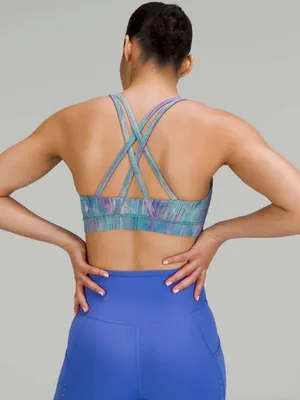 Lululemon Energy Bra Medium Support, B–D Cups, Pixel Diffuse Multi thumbnail 2