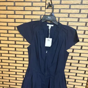 Free Assembly Navy Midi‎ Dress Size XS thumbnail 3