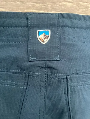 Kuhl Blue Straight Leg Zip Pocket Drawstring Outdoor Hiking Sporty Pants Size 6 thumbnail 3