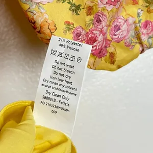 HOUSE OF CB Felizia Puff Sleeve Sundress in Butter Print Size X-Small thumbnail 11