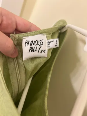 Princess Polly Green Mini Dress thumbnail 4