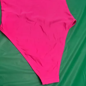 ⭐️ Swimsuit by one piece pink NWOT M thumbnail 5