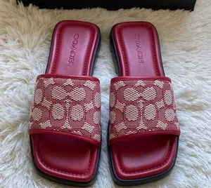 NWT COACH Florence "C" Logo Lug-Sole Slide-On Sandals thumbnail 1