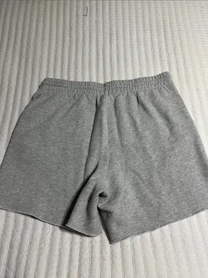TNA Heather Gray Athletic Knit Drawstring Shorts Size L thumbnail 3
