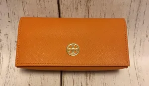 Tory Burch Orange Glasses Sunglasses Case thumbnail 2