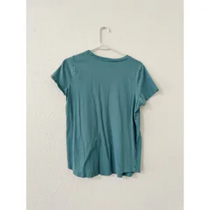Madewell Teal Blue Essential Crewneck T-Shirt Size Small thumbnail 2
