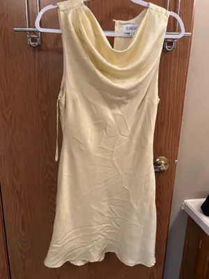 Yellow Cocktail Dress thumbnail 2