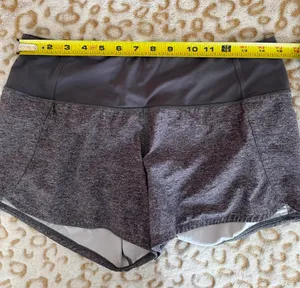 Lululemon Athletic Running Shorts Gray Lined 4" Inseam Women's Size: 6 thumbnail 7