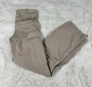 Garage Tan Cargo Pants Utility Workwear Y2K Khaki Straight Leg Size 3 thumbnail 1
