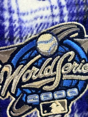 Mitchell & Ness MLB Plaid NY Yankees World Series Pro Snapback Hat thumbnail 4