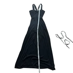 Alex Evenings Vintage Formal Black Maxi Dress Size 10 thumbnail 5