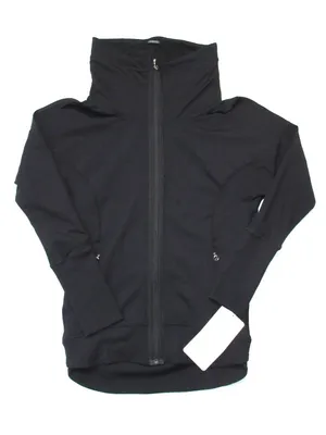 NWT Lululemon Pump It Up Jacket in Black Power Luxtreme Full Zip 4 thumbnail 1