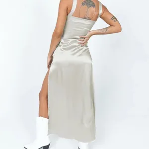 Princess Polly Kurt Maxi Slip Maxi Dress Champagne thumbnail 3
