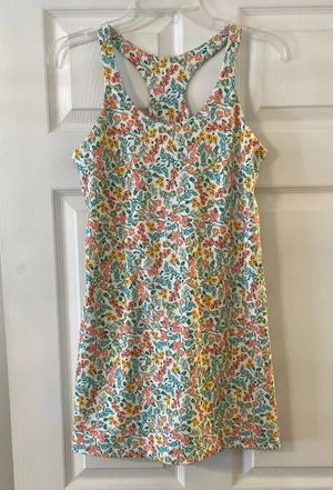 J. Crew Multicolor Floral Dress with shorts under it size XS brand new thumbnail 1