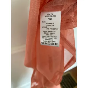 NWTs All in Favor Maxi‎ Dress Coral Halter Ruffle Autumn Parisian Boho Party thumbnail 10