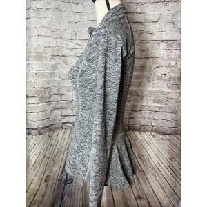Beyond Yoga Womens Jacket XS‎ Grey Full Zip Stretch Soft Athletic Casual Fall thumbnail 3