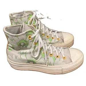 Converse Chuck Taylor All Star Hightop Crafted Floral Women’s 8 Sneakers thumbnail 4