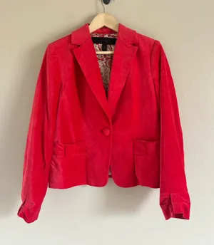 Apostrophe Womens Suit Jacket Pink Pocket Notch Lapel Buttons Lined Blazer 10 thumbnail 1