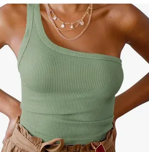 Amazon One shoulder tank top thumbnail 1