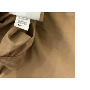 Nike Women's DQ6809-200 Essential Woven High Rise Joggers Beige XS thumbnail 5