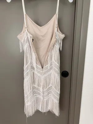 Lulus fringe dress thumbnail 3