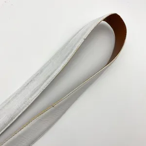 Ralph Lauren Vintage White Leather Belt Monogram Logo thumbnail 7
