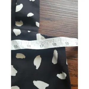 Reformation Black White Spotted Austin Mini Dress Size 12 Feminine Retro Y2K thumbnail 4