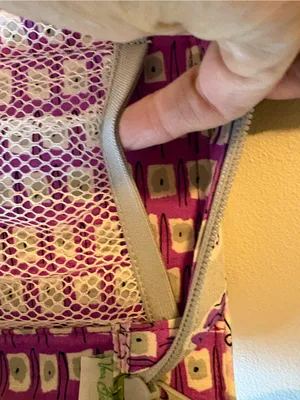 Vera Bradley Watercolor Tech Organizer Floral Quilted Travel Electronics Case thumbnail 11