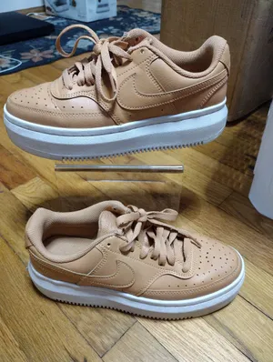Nike Court Vision Light Cognac Platform Sneakers thumbnail 1