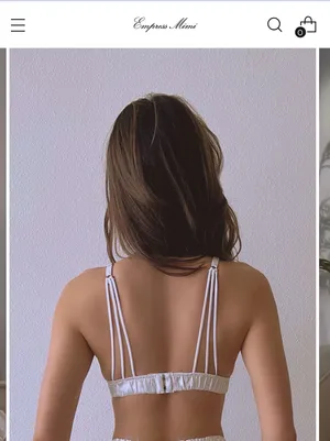 OH COCO! BRALETTE White Size XL thumbnail 3