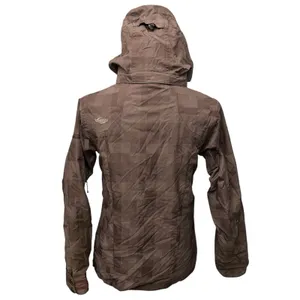 Sims Snowboard Ski Jacket Hood Winter Size Small‎ Brown With Green Lining thumbnail 7