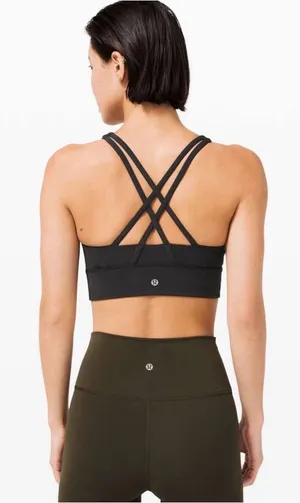 Lululemon Energy Bra High Neck Long Line *Tough thumbnail 1