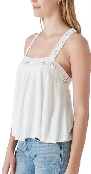 No Boundaries embroidered straps Coquette Festival Chic xl thumbnail 1