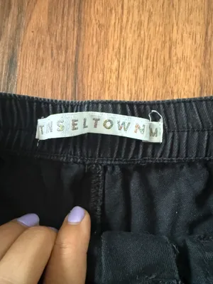 Tinseltown Black Cargo Pants thumbnail 4