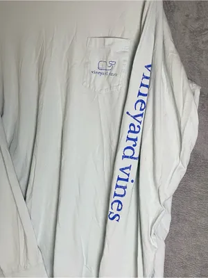 Vineyard vines long sleeve mint green size‎ large thumbnail 3