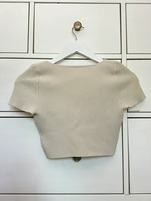 Aritzia Sculpt Knit Squareneck Top thumbnail 2