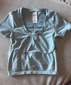 Gymshark SOFT SCULPT MIDI T-SHIRT thumbnail 1
