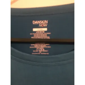 Danskin Now Women's Large Blue Active Wear Top Long Sleeve Shirt thumbnail 2