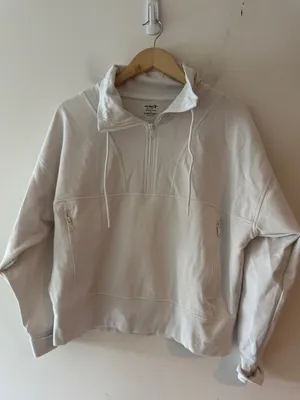 Old Navy White‎ Dynamic Fleece Pullover thumbnail 2