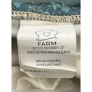 FARM‎ Rio Brazil Floral Paisley Print Shorts Boho Festival XS S RARE thumbnail 5