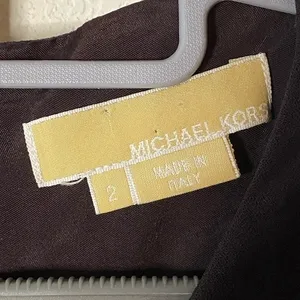 Michael‎ Kors criss cross dress Sz 2 in plum thumbnail 3