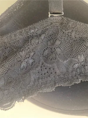 Torrid Curves bras set of 2 black and mauve lace padded push up full figure 42 D thumbnail 5