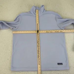 Patagonia‎ Los Gatos Womens Laege Fleece Pullover 1/4 Zip Purple Gorpcore 11769 thumbnail 10