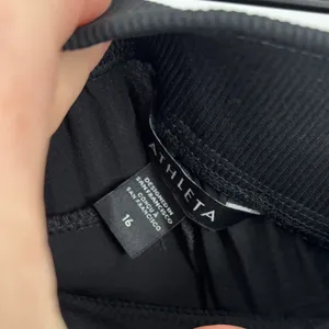 Athleta Brooklyn ankle pants 16 black new thumbnail 3
