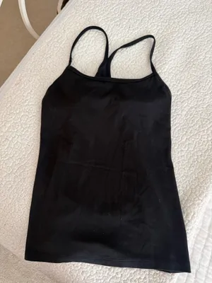 Workout tank top Black thumbnail 1