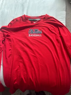Ole Miss Baseball Nike Long Sleeve thumbnail 1