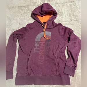 The North Face Hoodie Women’s Size Medium M Purple thumbnail 1